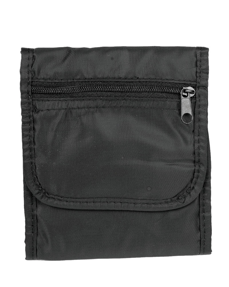 Portefeuille tour de cou Mil-Tec en polyamide 15 x 12,5 cm à huit rangements intérieurs