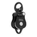 Poulie double Petzl Spin L2 à émerillon, rendement 95 %, cordes de 7 à 13 mm