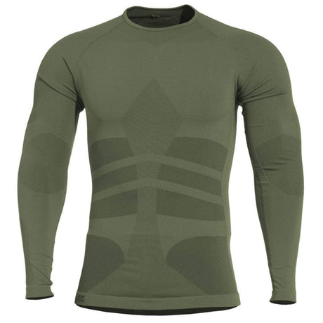 Première couche thermorégulatrice Pentagon Plexis manches longues maille respirante coupe près du corps