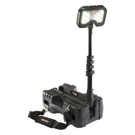 Projecteur Peli RALS 9490 6 000 lumens IP54 mât 1,83 m batterie échangeable