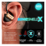 Protections auditives électroniques AXIL GS Extreme 3.0 Bluetooth 5.3 et 26 dB SNR