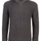 Pull Brandit Marine Troyer en maille polyacrylique col épais à fermeture éclair
