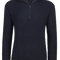 Pull Brandit Marine Troyer en maille polyacrylique col épais à fermeture éclair