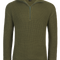 Pull Brandit Marine Troyer en maille polyacrylique col épais à fermeture éclair