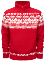 Pull Brandit Norwegian Troyer maille polyacrylique col doublé polaire coupe droite