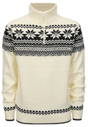 Pull Brandit Norwegian Troyer maille polyacrylique col doublé polaire coupe droite
