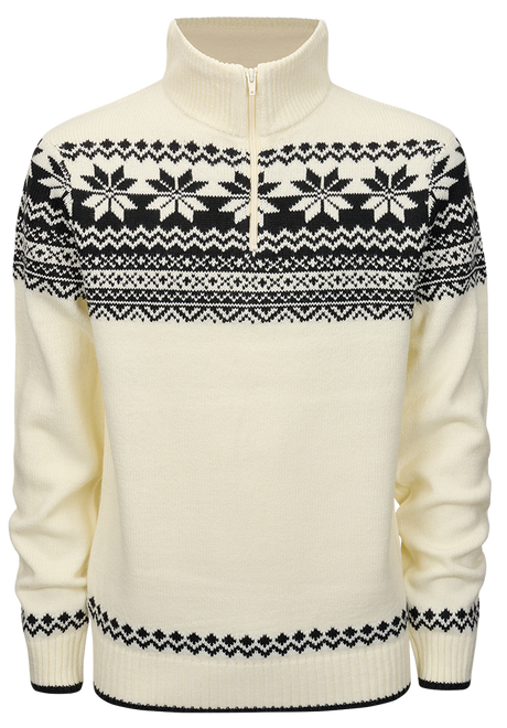 Pull Brandit Norwegian Troyer maille polyacrylique col doublé polaire coupe droite