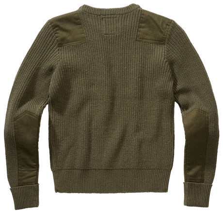 Pull enfant Brandit BW coudes et épaules renforcés poche de poitrine auto-agrippante