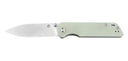 Couteau pliant QSP Parrot - Jade acier D2 lame 82 mm lame drop point