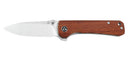 Couteau pliant QSP Hawk Mkuruti acier 14C28N lame 82 mm lame drop point