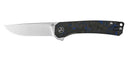 Couteau pliant QSP Osprey shredded acier 14C28N lame 82 mm lame drop point