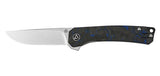 Couteau pliant QSP Osprey shredded acier 14C28N lame 82 mm lame drop point