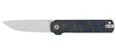 Couteau pliant QSP Lark acier 14C28N lame 80 mm lame drop point fil lisse