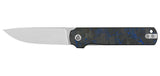 Couteau pliant QSP Lark acier 14C28N lame 80 mm lame drop point fil lisse