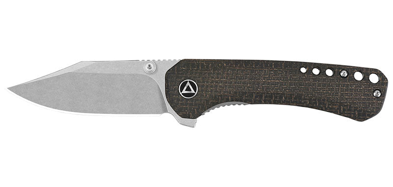 Couteau pliant QSP Kestrel acier 14C28N lame 73 mm lame clip point