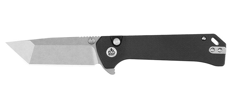 Couteau pliant QSP Grebe T 148C1 acier 14C28N lame 76 mm lame tanto