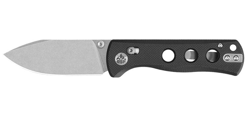 Couteau pliant QSP Canary Glyde acier 14C28N lame 72 mm lame spear point