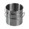 Quart Mil-Tec en acier inoxydable 800 ml anses rabattables hauteur 11,3 cm