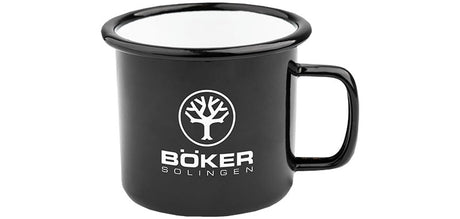 Quart émaillé Boker 350 ml en métal sans nickel passant au lave-vaisselle