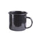 Quart émaillé Mil-Tec Western 350 ml hauteur 8 cm diamètre 9 cm pour le bivouac