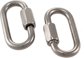 Maillons rapides Olympia Triumph en acier inoxydable 57 mm pour échelle RBL