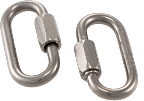 Maillons rapides Olympia Triumph en acier inoxydable 57 mm pour échelle RBL
