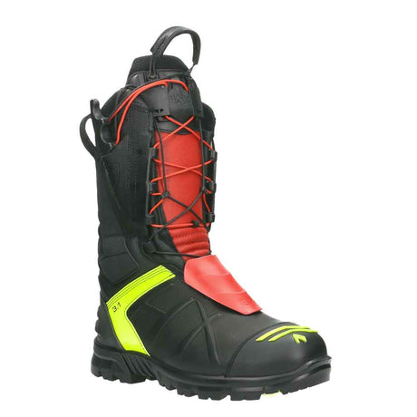 Rangers pompiers Haix FIRE HERO 3.1 anti-coupure classe 2 protections 3Z cuir 2,7 mm