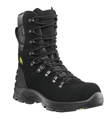 Rangers pompiers Haix MISSOULA 2.0 feux de forêt cuir velours 3 mm GORE-TEX 2390 g