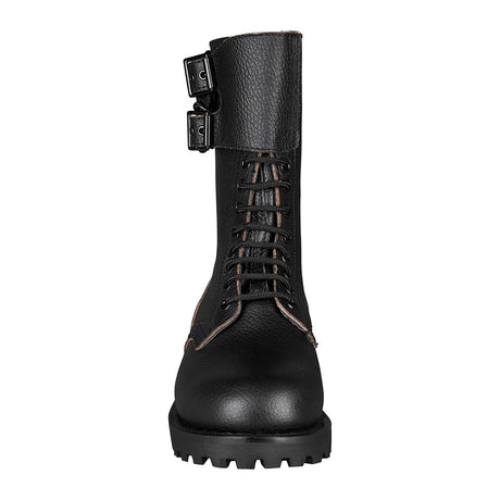 Rangers réglementaires Ares type BM65 cuir grainé pleine fleur cousu Goodyear cambrion acier