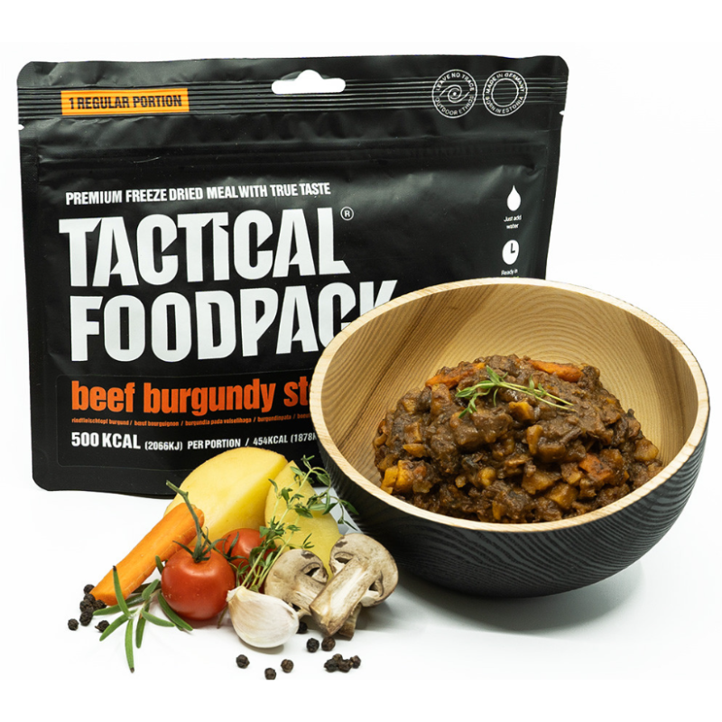 Ration de survie Tactical Foodpack Boeuf bourguignon