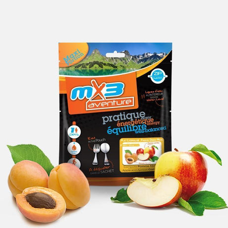 Ration lyophilisée MX3 Aventure Compote Pomme Abricot 151-153 Kcal