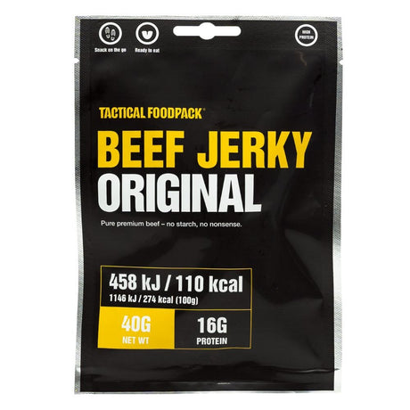 Ration lyophilisée Tactical Foodpack Boeuf Jerky Original