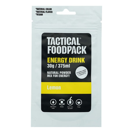 Ration lyophilisée Tactical Foodpack Boisson Énergétique Citron