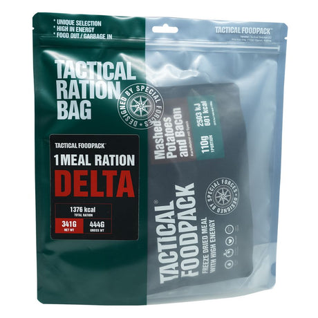 Ration lyophilisée Tactical Foodpack Delta 1 Repas