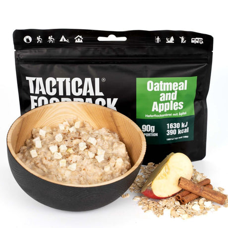 Ration lyophilisée Tactical Foodpack Flocons d'Avoine & Pommes