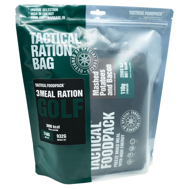Ration lyophilisée Tactical Foodpack Golf 3 Repas