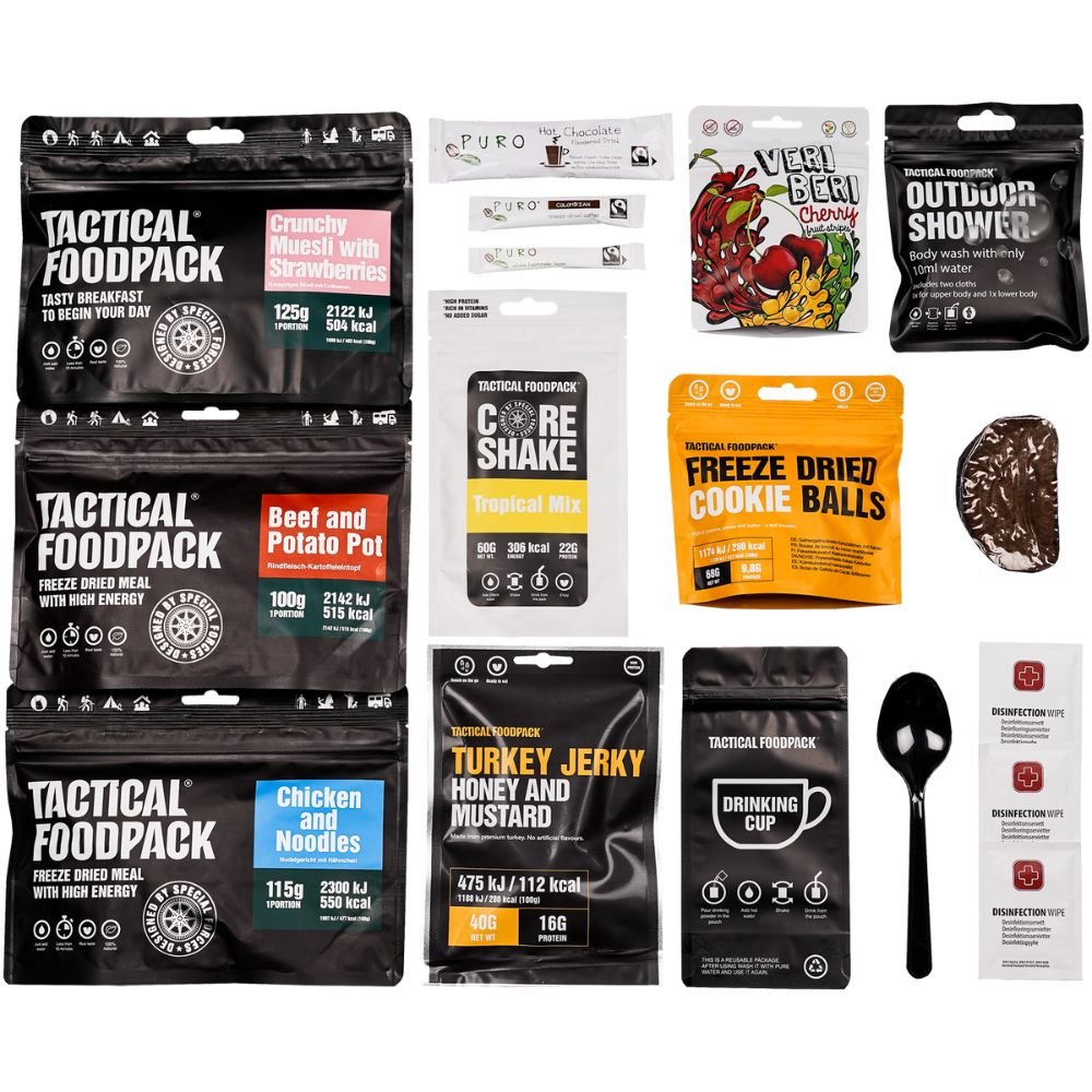 Ration lyophilisée Tactical Foodpack India 3 Repas