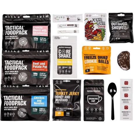 Ration lyophilisée Tactical Foodpack India 3 Repas