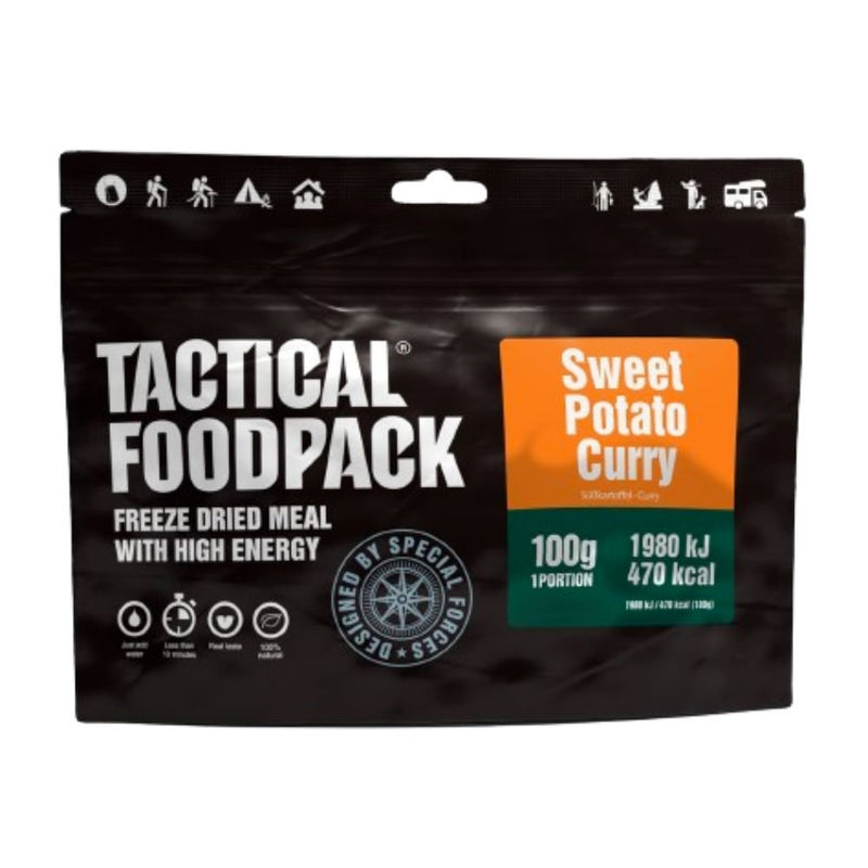 Ration lyophilisée Tactical Foodpack Patate Douce au Curry 504 kcal