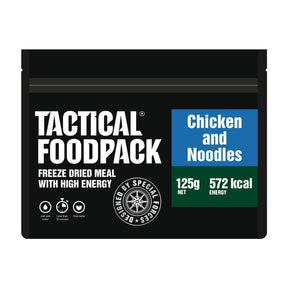 Ration lyophilisée Tactical Foodpack Pâtes & Poulet 572 Kcal