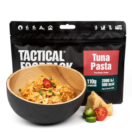 Ration lyophilisée Tactical Foodpack Pâtes au Thon 508 kcal