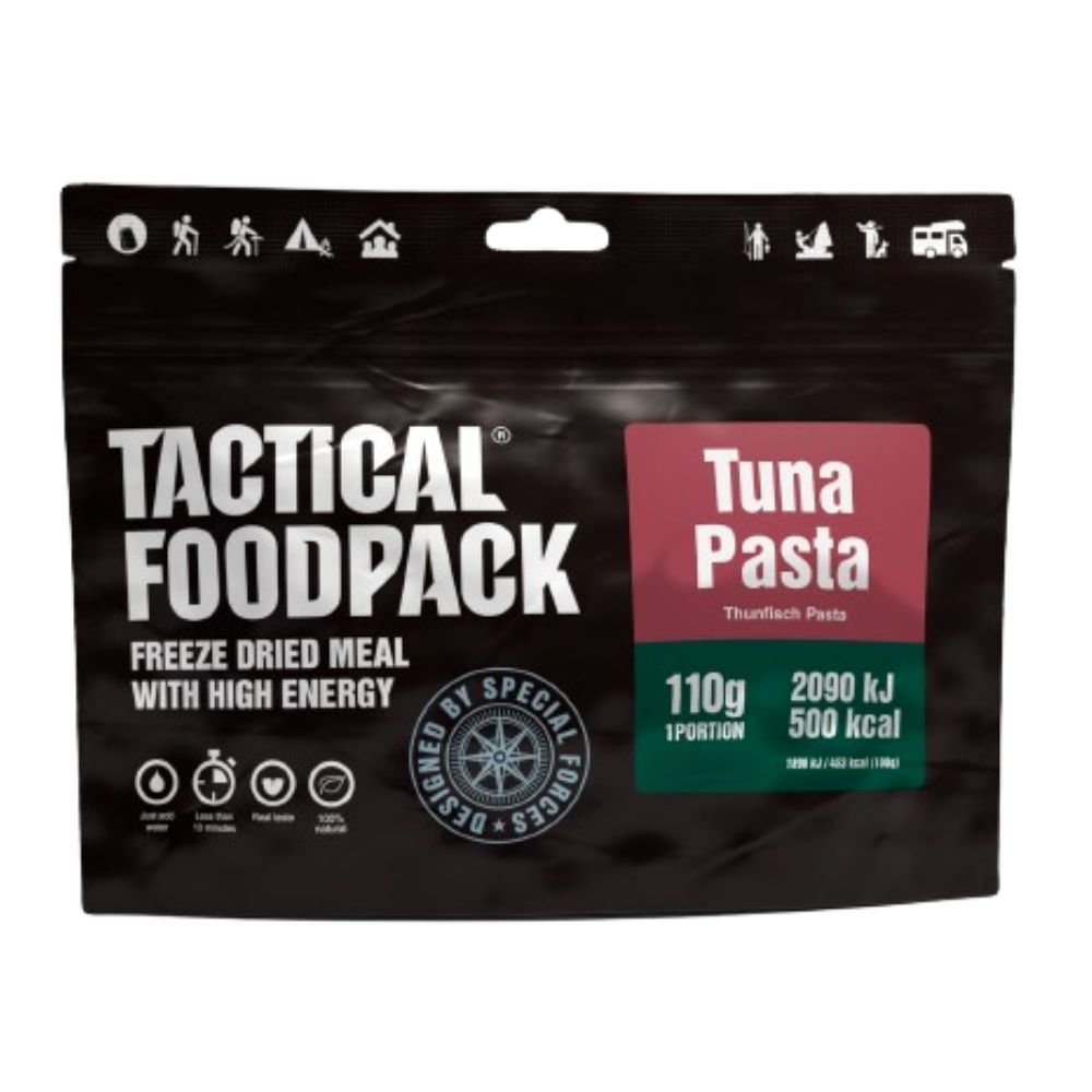 Ration lyophilisée Tactical Foodpack Pâtes au Thon 508 kcal