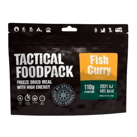 Ration lyophilisée Tactical Foodpack Poisson au Curry