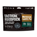 Ration lyophilisée Tactical Foodpack Potée de Lentilles Marocaines