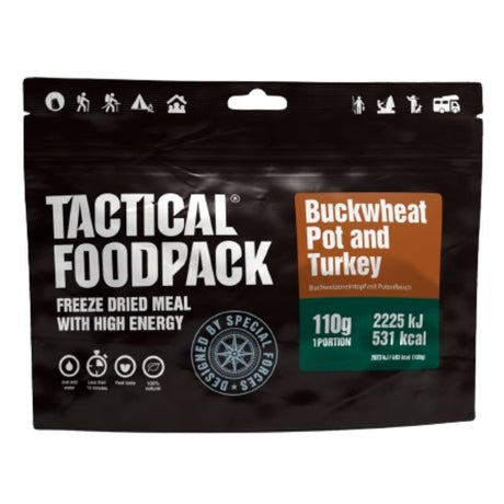 Ration lyophilisée Tactical Foodpack Potée de sarrasin dinde