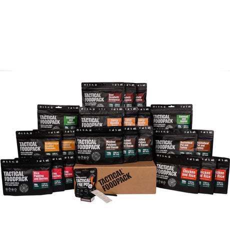 Ration lyophilisée Tactical Foodpack SOS Food Supply avec viande