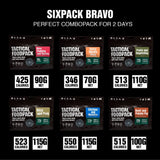 Ration lyophilisée Tactical Foodpack Six Pack Bravo