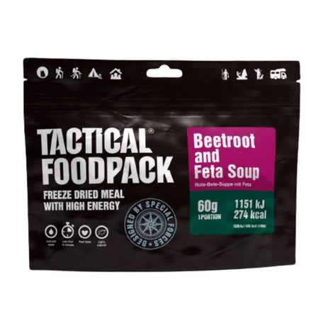 Ration lyophilisée SOUPE DE BETTERAVES & DE FETA Tactical Foodpack - Autre - Welkit.com