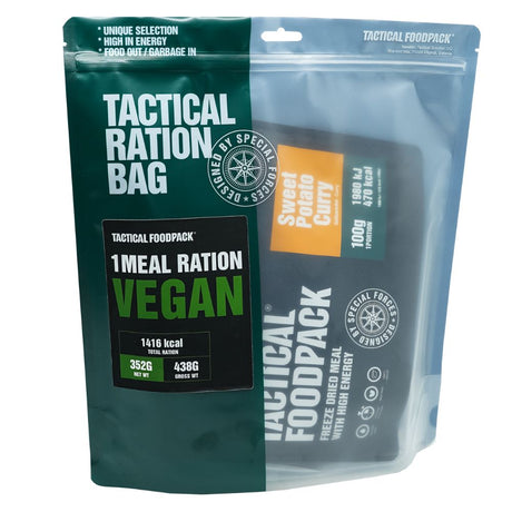 Ration lyophilisée Tactical Foodpack Vegan 1 Repas