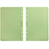 Recharge de 100 feuilles Rite In The Rain 12 × 18 cm perforées pour classeur six anneaux